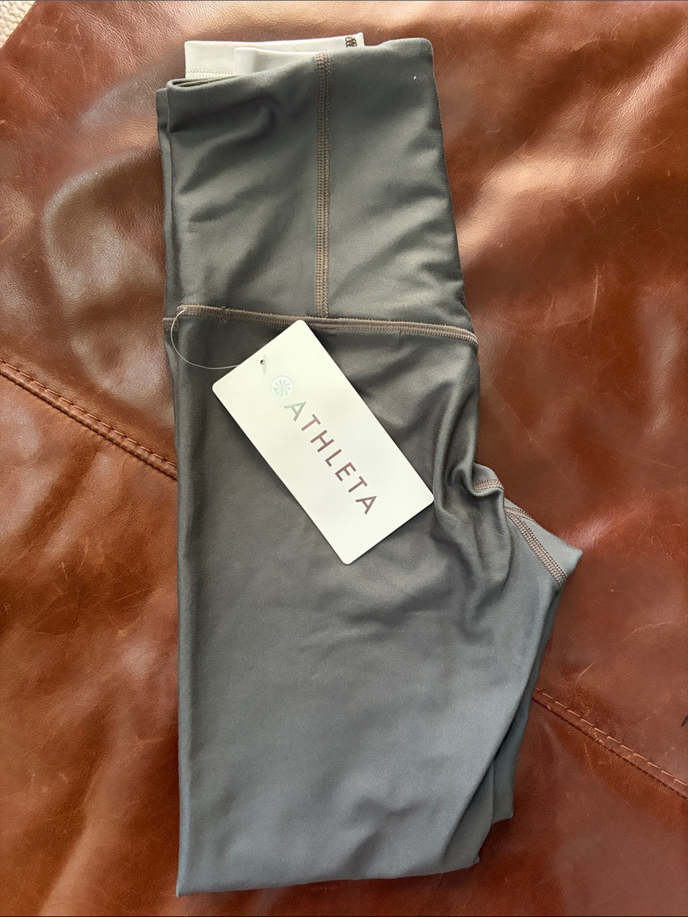 Athleta Gray Ombre Scenic High-Rise Leggings